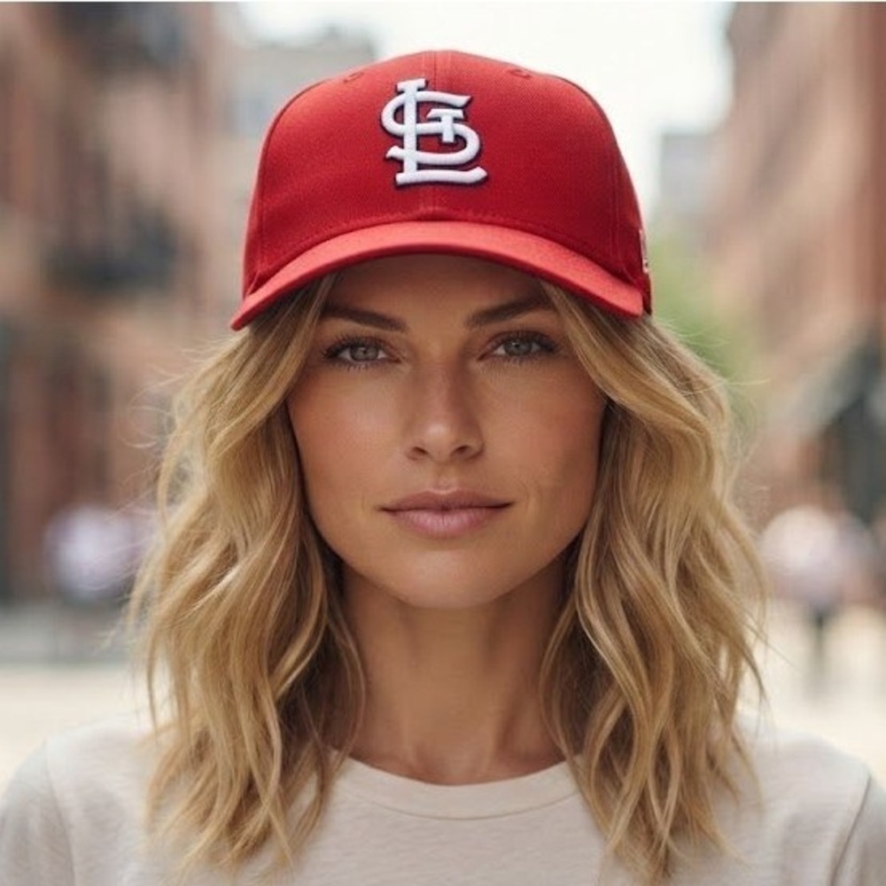 St. Louis‎ Cardinals MLB Red Baseball Cap OC Sports Adjustable Hat Embroidered